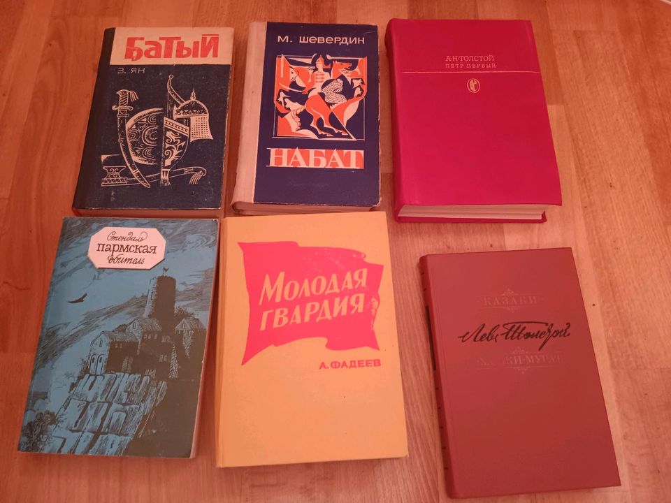 Russische Bücher Sammlung 18 stück in Wehrbleck