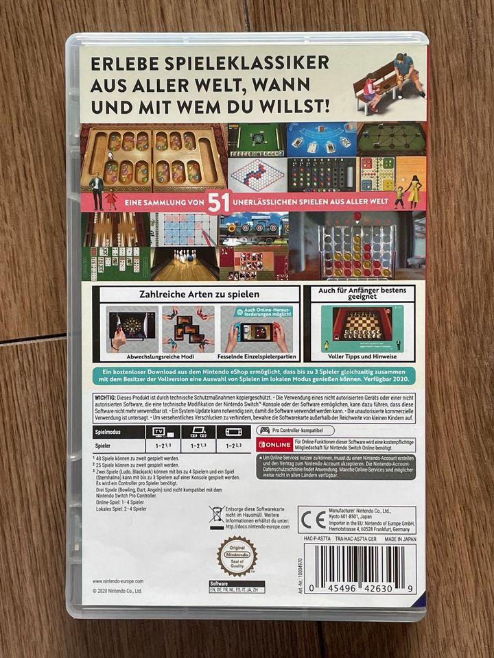 Nitendo Switch (inkl. 51 Worldwide Games) in Norderstedt