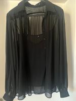 Uniqlo:C: schwarze Chiffonbluse mit Hemdchen, Gr. 38 München - Pasing-Obermenzing Vorschau