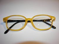 Vintage Brillengestell gelber Kunststoffrand Hessen - Reinhardshagen Vorschau