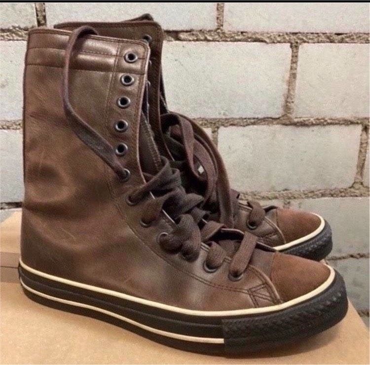 Converse Chucks Stiefeletten Stiefel Schuhe 39 Leder neuwertig in Bad Säckingen