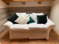 Gemütliches, weißes Sofa (2mal) Bayern - Saulgrub Vorschau