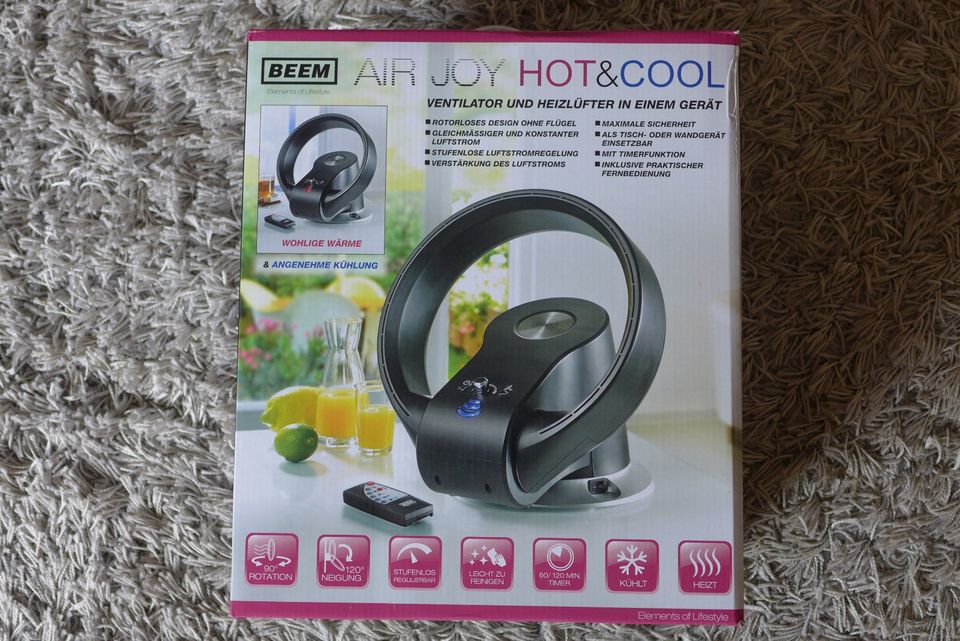 BEEM AIR JOY HOT & Cool Heizlüfter & Ventilator - rotorlos - NEU! in Paderborn