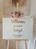 Willkommensschild Hochzeit, Babyparty, Geburtstag- personalisiert Niedersachsen - Hildesheim Vorschau