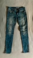 Mavi Jeans Premium Denim Damen blau Skinny Bikerjeans Biker 26/30 Hessen - Nüsttal Vorschau