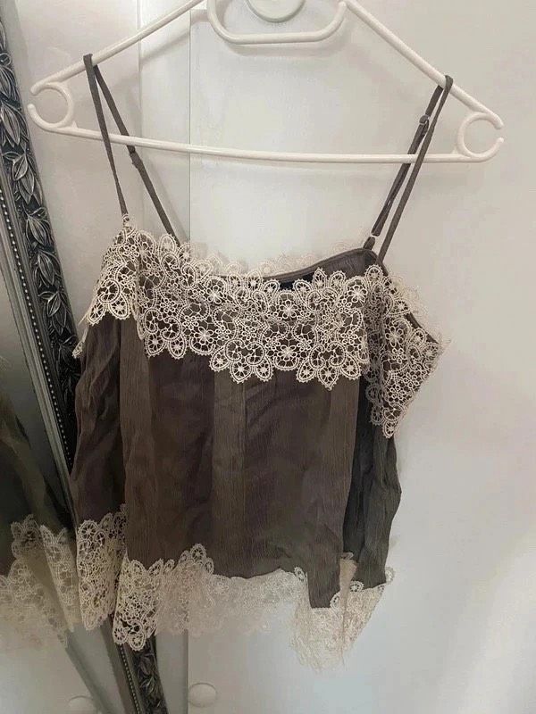 Zara Top khaki in Solingen