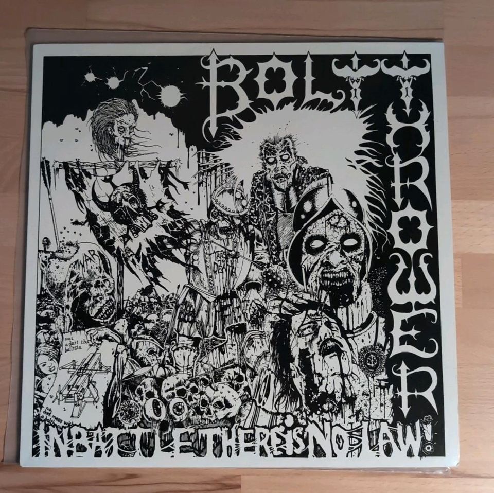 Bolt Thrower – In Battle There Is No Law,Vinyl 1988,Top Zustand in Gera