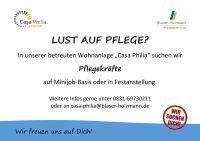 LUST AUF PFLEGE? DANN FREUEN WIR UNS AUF DICH! Bayern - Kempten Vorschau