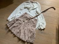 NEU ELEGANCE Rock Organza-Look Blütenstickerei M 38 nude Nordrhein-Westfalen - Zülpich Vorschau