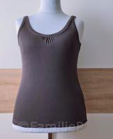 Esprit Träger - Top Größe L Taupe - Braun 100% Baumwolle Rundhals Niedersachsen - Danndorf Vorschau