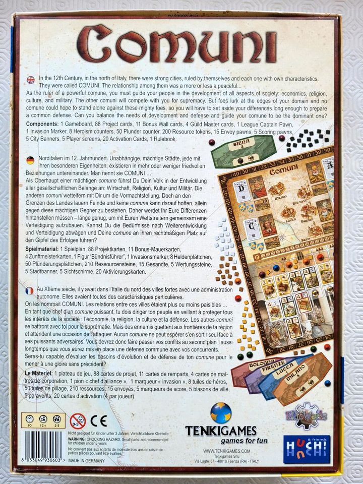 Comuni Brettspiel Kenner Aufbau Strategie Taktik Huch in Henstedt-Ulzburg