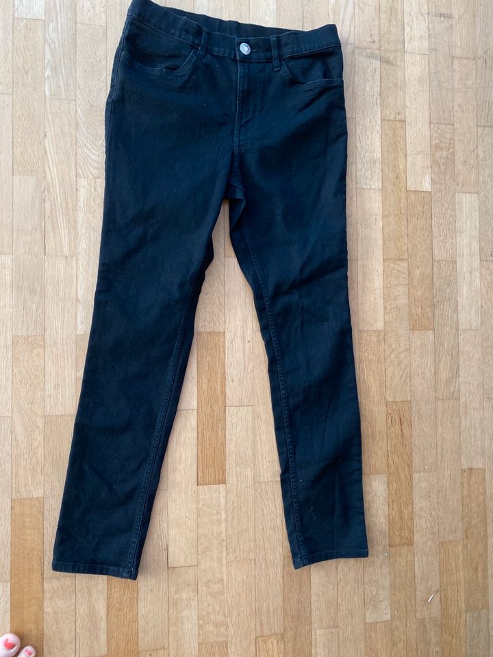 H&M jungen Jeans schwarz 158 wie neu in Schwetzingen