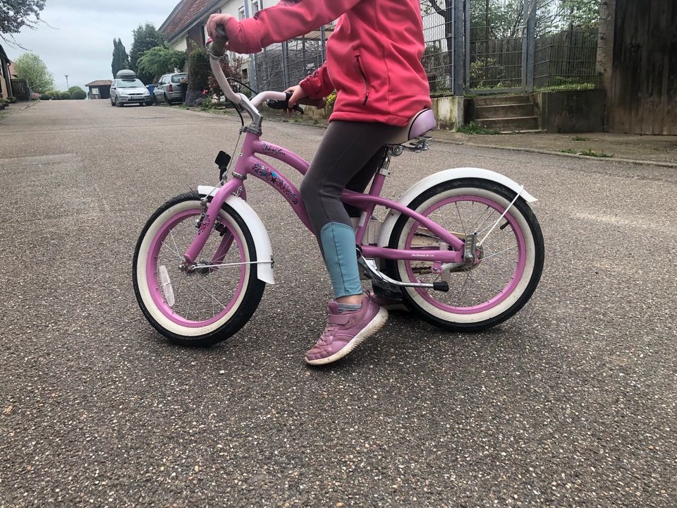 Kinderfahrrad Mädchen 16zoll in Neudenau 