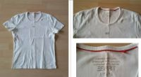 ESPRIT weißes T-Shirt weiß grau Rundhals Baumwolle L XL 42 44 Bayern - Retzstadt Vorschau