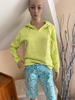 Comma Hoodie Pullover Kapuze Neongrün Gr 34 (S) Top Zustand Leipzig - Thekla Vorschau