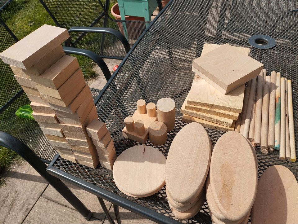Holz Bastelbedarf, Holzarbeit, Basteln, Holz in Gesees