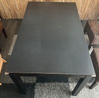 Esstisch IKEA Bjursta + 4 Rattanstühle Nordrhein-Westfalen - Steinhagen Vorschau