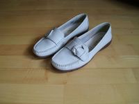 Rohde Damen Schuhe Slipper, 7 1/2, weiß, Leder, Hessen - Borken Vorschau