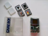 Nintendo Game Boy classic transparent mit Original Box + Spiele Bayern - Tuntenhausen Vorschau