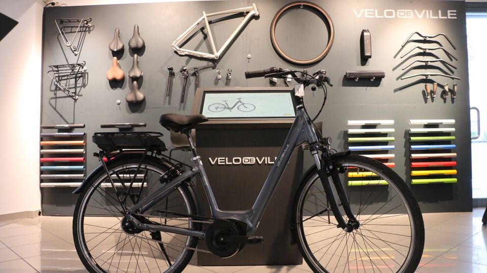 Velo de Ville CEB200 RH50, Bosch Active Line (40NM), 400Wh, Grau in Hürth