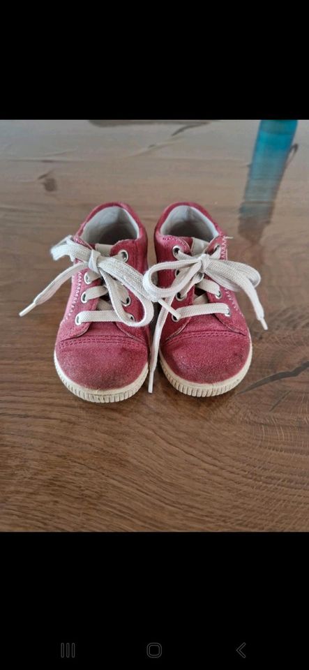 Superfit Lauflernschuhe Gr. 21 Pink in Eisingen