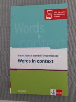 Words in context thematischer Oberstufenwortschatz Bayern - Forchheim Vorschau