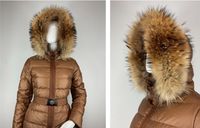 Moncler Daunenjacke cognac bronze S 1 Angers Fellkragen Kapuze München - Pasing-Obermenzing Vorschau