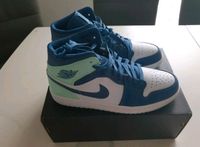 Air Jordan 1 Mid Mystic Navy/Weiß/Mint gr 42,5  150€ Bayern - Ingolstadt Vorschau