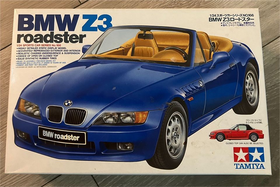 Tamiya BMW Z3 roadster in Kassel