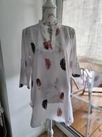 Lange Bluse mit Blattmuster, Gr. L, SHEIN Rheinland-Pfalz - Auen Vorschau