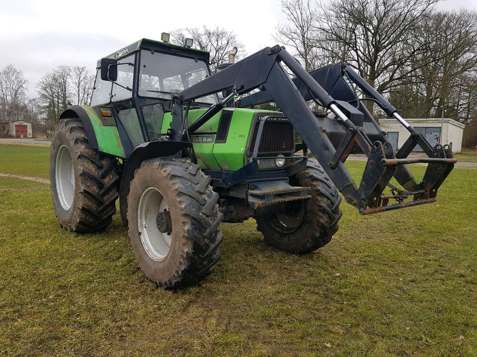 Traktor Deutz 6.50 mit Frontlader in Eixen