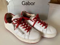 Gabor Sneakers rot weiß Gr. 38 Sachsen - Zwickau Vorschau