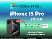 ✅ IPHONE 15 PRO 512GB NEU UNGEÖFFNET IN BLACK TITAN 1199 € ✅ Frankfurt am Main - Innenstadt Vorschau