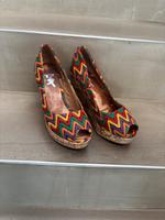 Missoni Style Keilsandalen Pumps Gr 38 EUR 30,— Bayern - Tutzing Vorschau