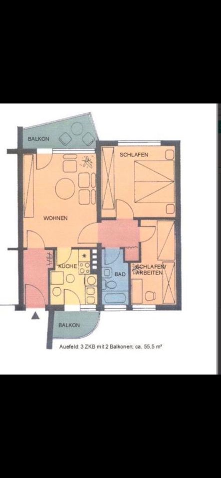 ANFRAGEN STOP - Hübsche 3-Zimmer-Wohnung - Ab 01.08.24 in Kassel