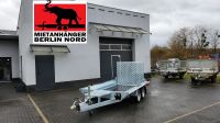 Baumaschinenanhänger 2700kg Minibaggeranhänger 2,7t Neu 300x150 Brandenburg - Hennigsdorf Vorschau