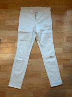 H&M Jeans weiß 28 Hessen - Mittenaar Vorschau