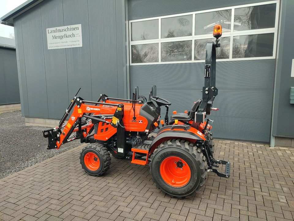 Kleintraktor Avenger 26 Allrad Frontlader Mitsubishi 26 PS NEU in Auderath