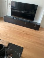 TV Lowboard schwarz 200 cm Bayern - Regen Vorschau