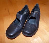 Damen Lederhalbschuh ARA Schuhe Gr. 40 Schwarz Niedersachsen - Egestorf Vorschau