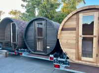 Auf Lager‼️ Mobile Sauna Komplettpaket, Fasssauna, Thermoholz Nordrhein-Westfalen - Lippstadt Vorschau