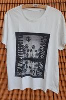 Männer Shirt T-Shirt weiß mit Druck Herren Gr. XL 100% Baumwolle Nordrhein-Westfalen - Geldern Vorschau