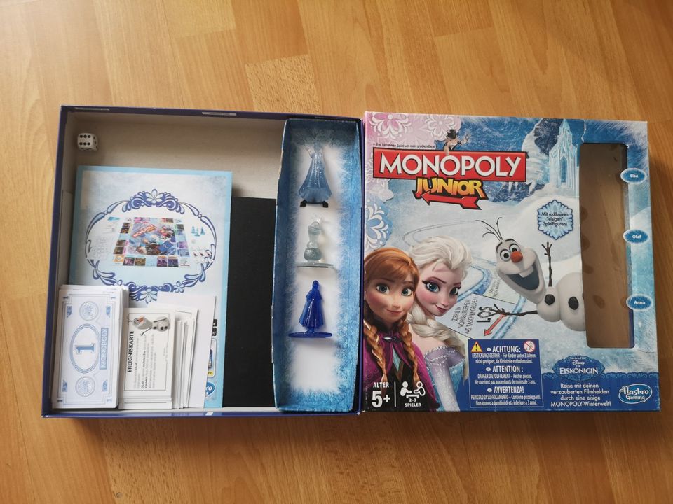 Monopoly Junior Freizeitpark & Disney Die Eiskönigin Frozen in Wernigerode