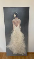 Gemälde Acryl Frau mit Brautkleid 3d-Stoff Brandenburg - Potsdam Vorschau