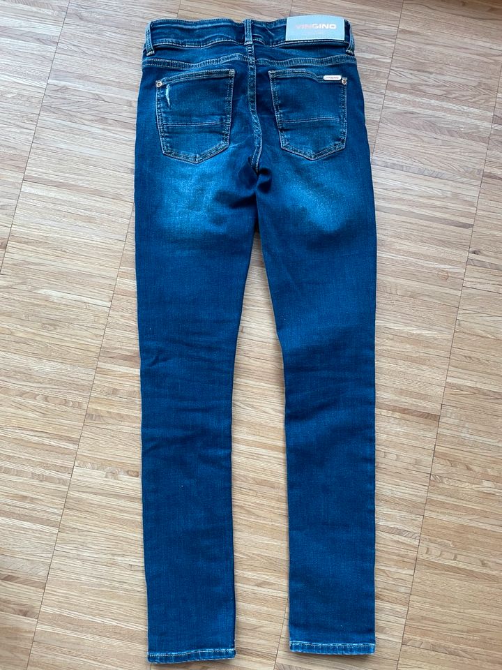 Vingino Skinny Jeans, Größe 152 in Karlsdorf-Neuthard
