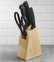 Messerblock Holz Set 5-tlg Messerset Messer Küchenmesser Schere Nordrhein-Westfalen - Viersen Vorschau