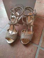 Catwalk High Heels gold Gr. 41 Hessen - Morschen Vorschau
