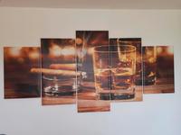 5-teiliges Wandbild 200x100 cm Bayern - Leupoldsgrün Vorschau