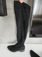 Tamaris Damen Overknee Stiefel Gr. 36 schwarz Niedersachsen - Wolfsburg Vorschau