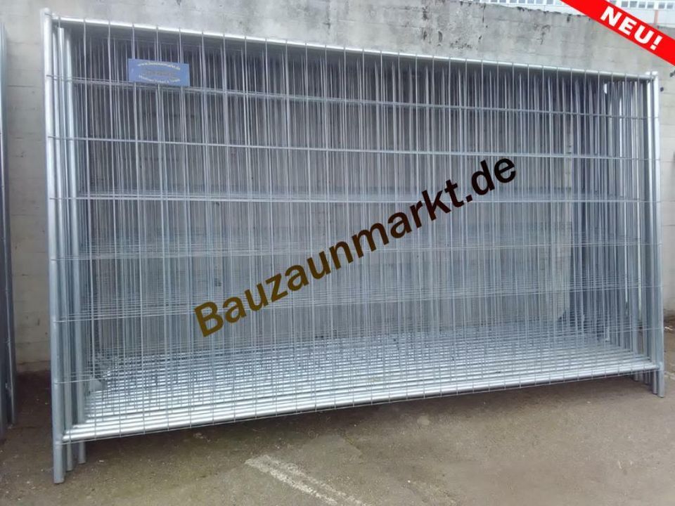 10x Bauzaun MZ3/Profi Version NEU 35 lfd. Meter - zzgl. Lieferung in Frankfurt am Main